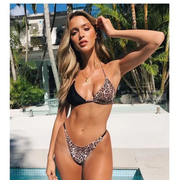 Tiger Mist Leopard Print Bikini
